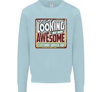 Looking A An Stupenda Cliente Servizio Rep Uomo Felpa Maglione