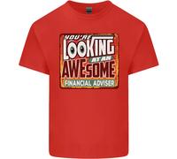 Looking A Un Stupenda Consulente Finanziario Uomo Cotone T-Shirt
