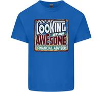Looking A Un Stupenda Consulente Finanziario Uomo Cotone T-Shirt