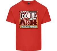 Looking A Un Stupenda Consulente Finanziario Uomo Cotone T-Shirt