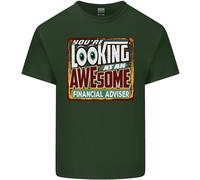 Looking A Un Stupenda Consulente Finanziario Uomo Cotone T-Shirt