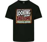 Looking A Un Stupenda Consulente Finanziario Uomo Cotone T-Shirt