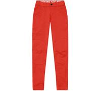 Looking for Wild - Pantalon d'escalade - Laila Peak Mandarin Red per Donne in Cotone - Taglia S - rosso