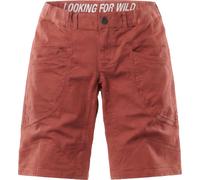 Looking for Wild - Pantaloncini elasticizzati resistenti all'abrasione - Cilaos M Aragon per Uomo in Cotone - Taglia M - Arancione