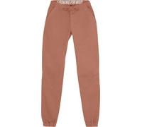 Looking for Wild - Pantaloni da arrampicata comodi - Laila W Cafe Creme per Donne in Cotone - Taglia M - Marrone