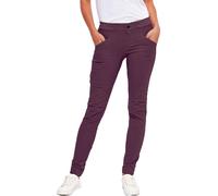 Looking for Wild - Pantaloni da donna per l'arrampicata - Laila Peak Potent Purple per Donne in Cotone - Taglia S - Viola