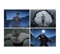 LOOKISM OFFICIAL MD GOODS ANIMATION POSTER SET 4 PEZZI/Korea Webtoon...