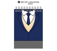LOOKISM OFFICIAL MD GOODS MINI NOTE BOOK / Spring Note Korea personaggio Webtoon