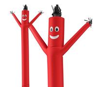 LookOurWay Air Dancers Inflatable Tube Man (Blower Not Included), Red, Tubo Gonfiabile Uomo, Rosso, 20'