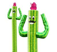 LookOurWay Air Dancers - Tubo gonfiabile da uomo, altezza 3,5 m, per promozione aziendale, compressore non incluso, personaggio mascotte, cactus