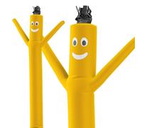 LookOurWay Air Dancers - Tubo gonfiabile da uomo, altezza 3,5 m, per promozione aziendale (soffiatore non incluso) - Giallo