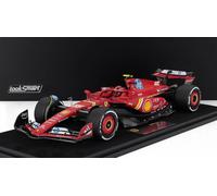 LOOKSMART 1/18 FERRARI F1 SF24 SAINZ ABU DABHI GP 2024 MODELLINO STATICO DIECAST