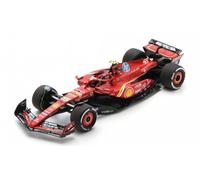 LOOKSMART 1/18 FERRARI SF 24 N.55 SAINZ MONACO GP 2024 MODELLINO STATICO DIECAST