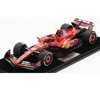LOOKSMART 1/18 FERRARI SF 24 SAINZ ABU DHABI GP 2024 MODELLINO STATICO DIECAST