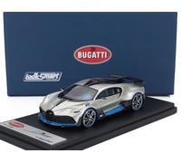 LOOKSMART 1/43 BUGATTI DIVO 2018 ARGENTO CARBON MODELLINO STATICO DIECAST