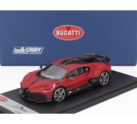 LOOKSMART 1/43 BUGATTI DIVO 2020 ROSSO NERO MODELLINO STATICO DIECAST