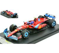 LOOKSMART 1/43 F1 FERRARI SF 24 55 MIAMI GP 2024 SAINZ MODELLINO STATICO DIECAST