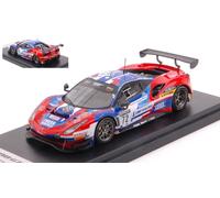 LOOKSMART 1/43 FERRARI 488 GT3 EVO 72 24H SPA 2020 RIGON MODELLINO STATICO
