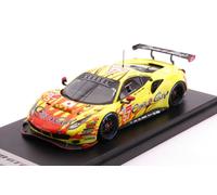 LOOKSMART 1/43 FERRARI 488 GTE 57 LE MANS 2021 KIMURA MODELLINO STATICO DIECAST