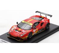 LOOKSMART 1/43 FERRARI 488 GTE EVO 21 MANN LE MANS 2023 MODELLINO STATICO