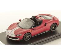 Looksmart FERRARI 296 GTS ASSETTO FIORANO ROSSO F1 75/ARGENTO NURBURGRING 1:43