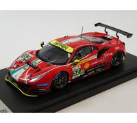 Looksmart Ferrari 488 GTE #52 AF Corse 3rd LMGTE 24h Le Mans 2022 1/43 LSLM140
