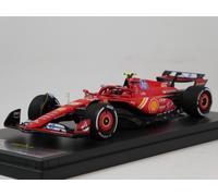 Looksmart Ferrari SF-24 #55 Carlos Sainz 2nd Abu Dhabi GP 2024 1/43 LSF1071