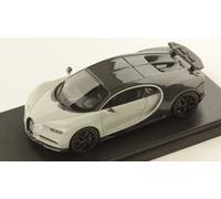 LOOKSMART LS490C BUGATTI CHIRON SPORT GREY CARBON/RAFALE MET.SILVER 1:43 Modelli