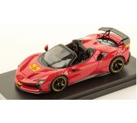 LOOKSMART LS552D FERRARI SF90 XX SPIDER ROSSO SCUDERIA 1:43 Modellino