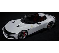 LOOKSMART LS556B FERRARI 12 CILINDRI SPIDER BIANCO ARTICO 1:43 Modellino