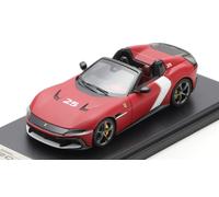 LOOKSMART LS556K FERRARI 12 CILINDRI SPIDER 2025 MATT RACING RED 1:43 Modellino