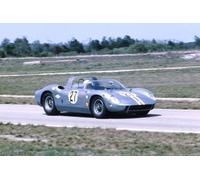 LOOKSMART LSRC090 FERRARI 330P N.27 12H SEBRING 1965 KOLB/FULP 1:43 Modellino