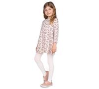 looksy Collant In Microfibra Per Bambina Morbidi Ed Elasticizzati Calze Collant Resistenti Per Uniforme Scolastica Bianco 5-6 Anni