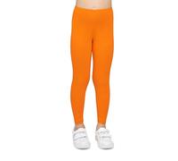 looksy Leggings in Cotone da Bambina Lunghezza alla Caviglia Pantaloni Morbidi e Traspiranti per Bambine dai 3 ai 13 Anni Perfetti per Scuola Danza Sport e Uso Quotidiano