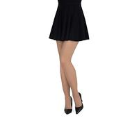 Looksy Trocadero collant classici italiani da donna 20 denari, collant monocromatici, trasparenti, naturali, beige., L