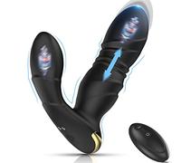 Loolosker Sex-Toysper-Per-Uomini Vibratoreper-Punto-G-Squirting-Vibratori Anello Pene-Realistico-Per-Sesso Cockringe-Uomo-Silicone-Vibrante Butt Plug Dildo Vibratore Anali Plug-Anale-Donna, 1.0 unità