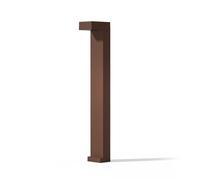 LOOM DESIGN Lampione a LED Arn, corten, altezza 70 cm, alluminio LOOM DESIGN