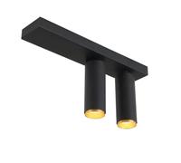 LOOM DESIGN Faretto da soffitto a LED X-Beam, a 2 luci, nero LOOM DESIGN