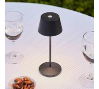 LOOM DESIGN Lampada da tavolo ricaricabile a LED Modi Micro, IP65, nero LOOM DESIGN