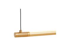 LOOM DESIGN lampada LED a sospensione a sospensione Straw 150, oro, alluminio LOOM DESIGN