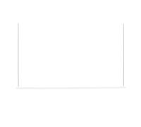 LOOM DESIGN Lampada LED a sospensione a Straw 150, bianca, alluminio 824-005