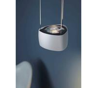 LOOM DESIGN Lampada LED a sospensione Air, bianca, alluminio, 13 cm LOOM DESIGN