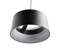 LOOM DESIGN Lampada LED a sospensione Cookie, alluminio nero Ø 15 cm LOOM DESIGN