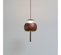 LOOM DESIGN Lampada LED a sospensione Parachute, marrone, Ø 9,6 cm, alluminio LOOM DESIGN
