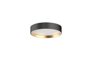 Loom Design LUCIA 35 Lampada da Parete/Soffitto Nera/Oro, 18W, 2700K