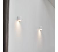 Loom Design NYX Lampada da Parete Bianca Opaca