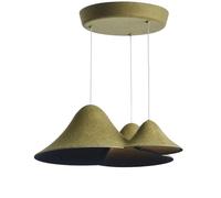 Loom Design Panorama Lampada A Sospensione Piccola Verde/Nera