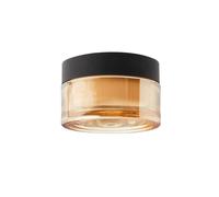 LOOM DESIGN plafoniera LED Otto Wave, ambra, IP65 LOOM DESIGN