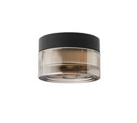 LOOM DESIGN plafoniera LED Otto Wave, grigio, IP65 LOOM DESIGN