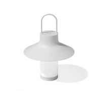 Loom Design Shadow L Lampada Portatile Bianca